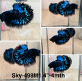 Live Male Betta Galaxy Blue Black Avatar Halfmoon (Sky-498)High quality what you see what you get!!