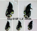 Live Female Betta Green Black Galaxy Avatar Plakat (Sky-515) High quality what you see what you get!!