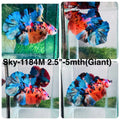 Live Male Betta Galaxy Nemo Giants Plakat (Sky-1184) High quality what you see what you get!!