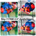 Live Male Betta Galaxy Koi Giants Plakat (Sky-1176) High quality what you see what you get!!