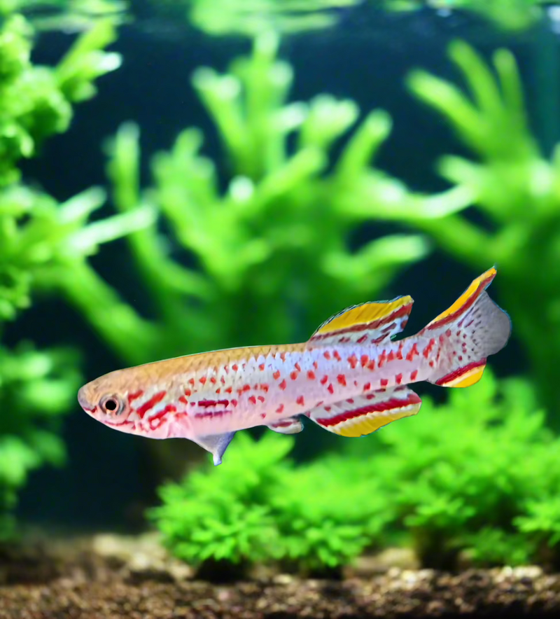 Live Tropical Fish Gardnerii Killifish Pair 1 Male + 1 Female