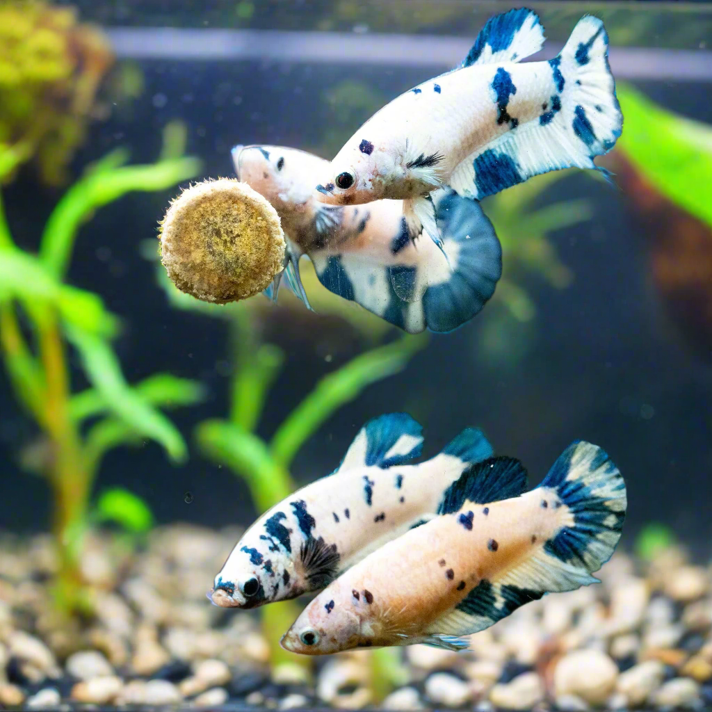 Moo Cow Marble Female Plakat Betta