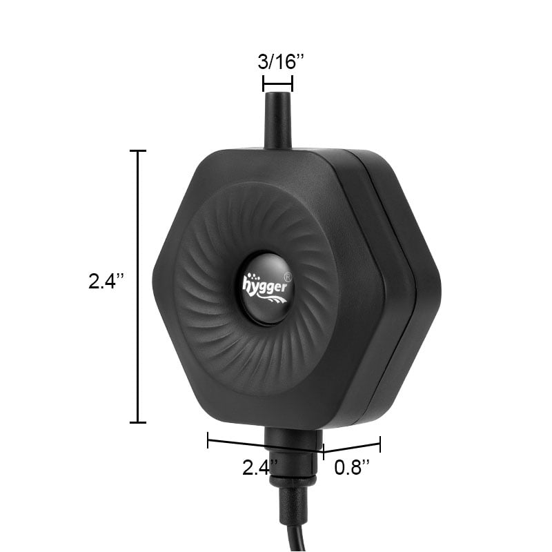 Hygger Fish Bowl Small Air Pump