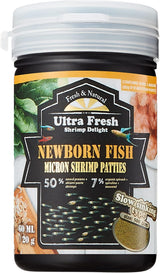 Ultra Fresh - Newborn Fish Micron Shrimp Patties 20GM/60ML