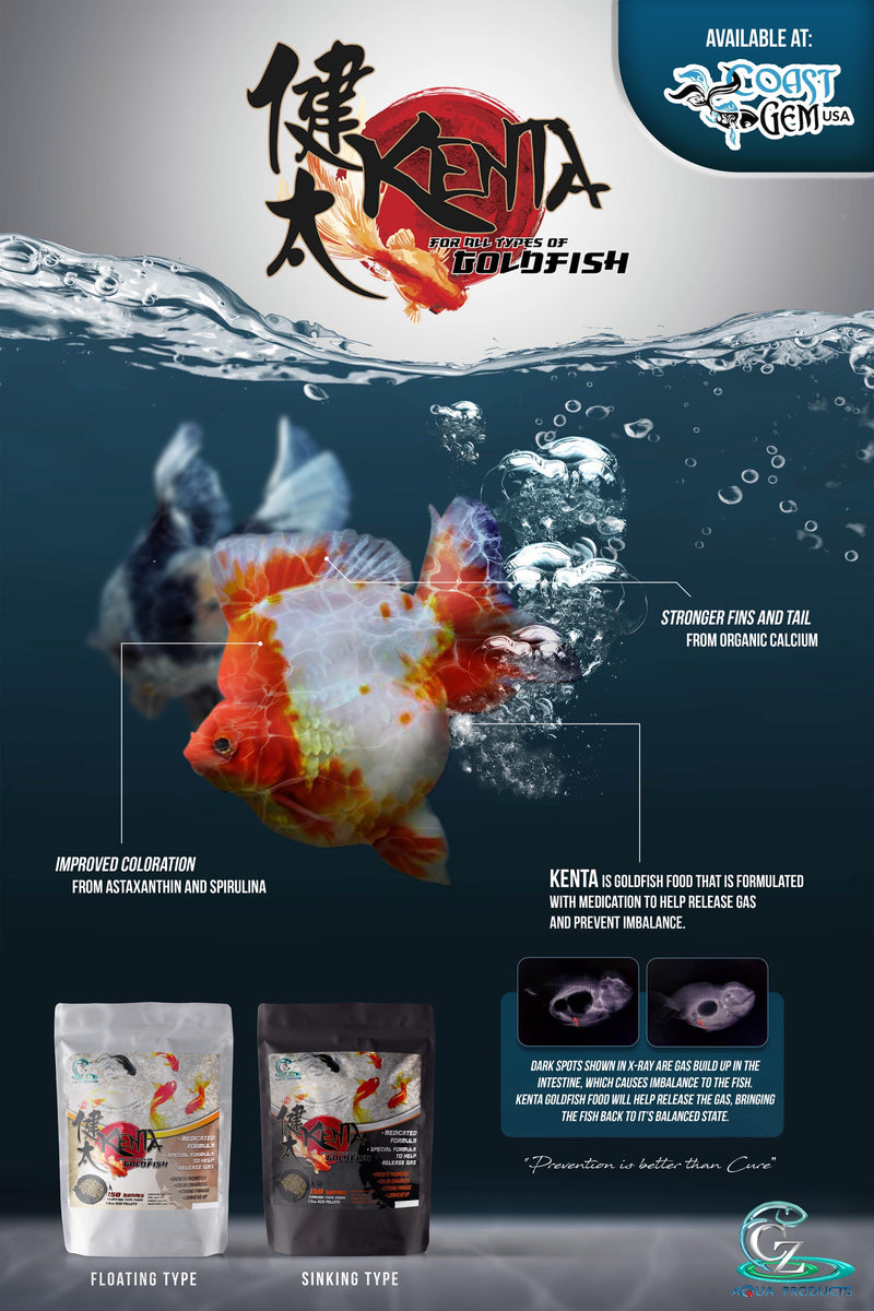 CZ AQUA Kenta for all types of goldfish 1.5mm 150gm