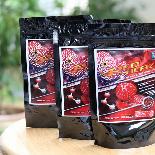 CZ AQUA Red Blaze Color Enhancement Food 100gm